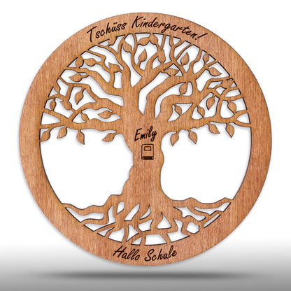 Wandbild Baum des Lebens "Schule/Kindergarten", personalisiert - Nanino Design Onlineshop -