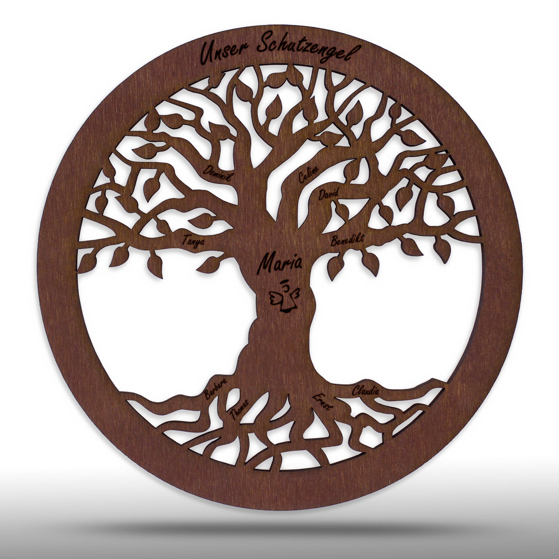 Wandbild Baum des Lebens "Trauer", personalisiert - Nanino Design Onlineshop -