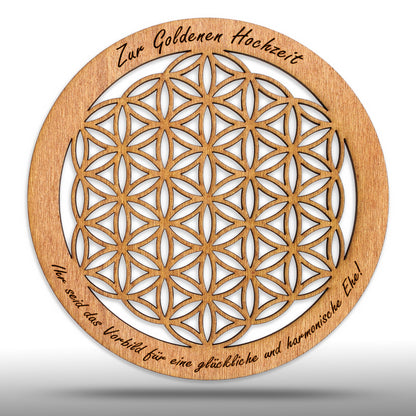 Wandbild Blume des Lebens, personalisiert - Nanino Design Onlineshop -