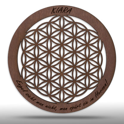 Wandbild Blume des Lebens, personalisiert - Nanino Design Onlineshop -