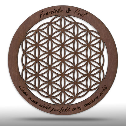 Wandbild Blume des Lebens, personalisiert - Nanino Design Onlineshop -