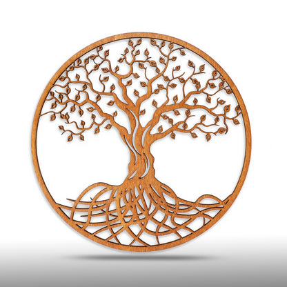 Wandbild Holz "Baum des Lebens" V1 - Nanino Design Onlineshop -