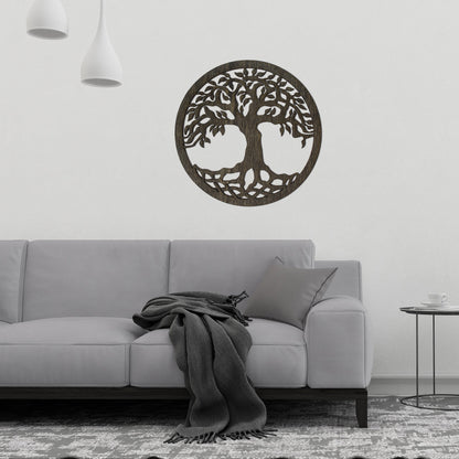 Wandbild Holz "Baum des Lebens" V3 - Nanino Design Onlineshop -