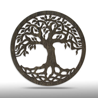 Wandbild Holz "Baum des Lebens" V3 - Nanino Design Onlineshop -