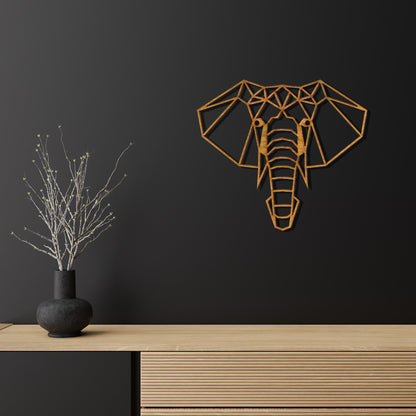 Wandbild Holz "Elefant" - Nanino Design Onlineshop -