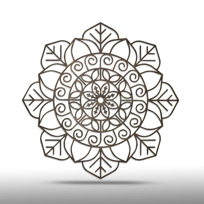 Wandbild Holz "Mandala" - Nanino Design Onlineshop -