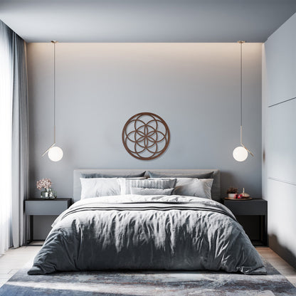 Wandbild Holz "Samen des Lebens" - Nanino Design Onlineshop -