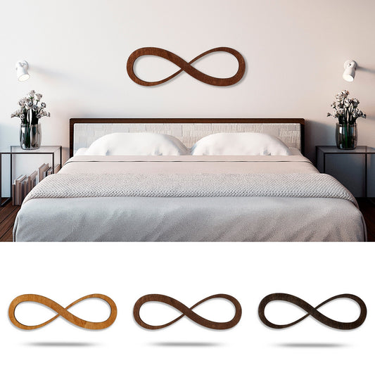 Wandbild Holz "Unendlichkeit/Liegende Acht" - Nanino Design Onlineshop -