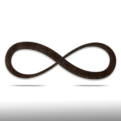 Wandbild Holz "Unendlichkeit/Liegende Acht" - Nanino Design Onlineshop -
