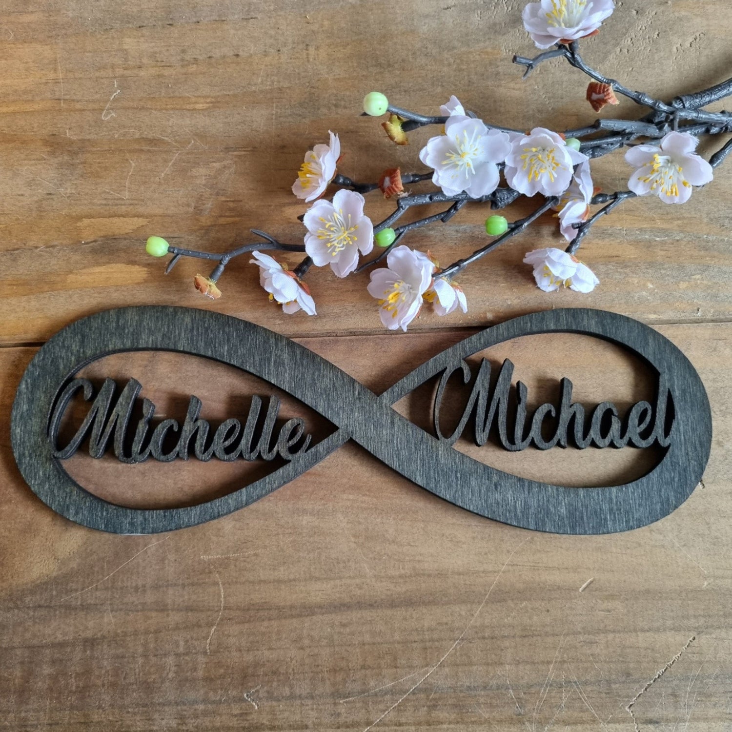 Wandbild Unendlichkeit-Infinity, personalisiert - Nanino Design Onlineshop -
