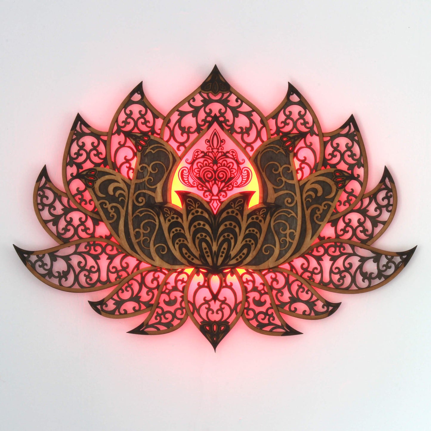 Wandbild XXL Lotusblume Orient "Natur" - Nanino Design Onlineshop -