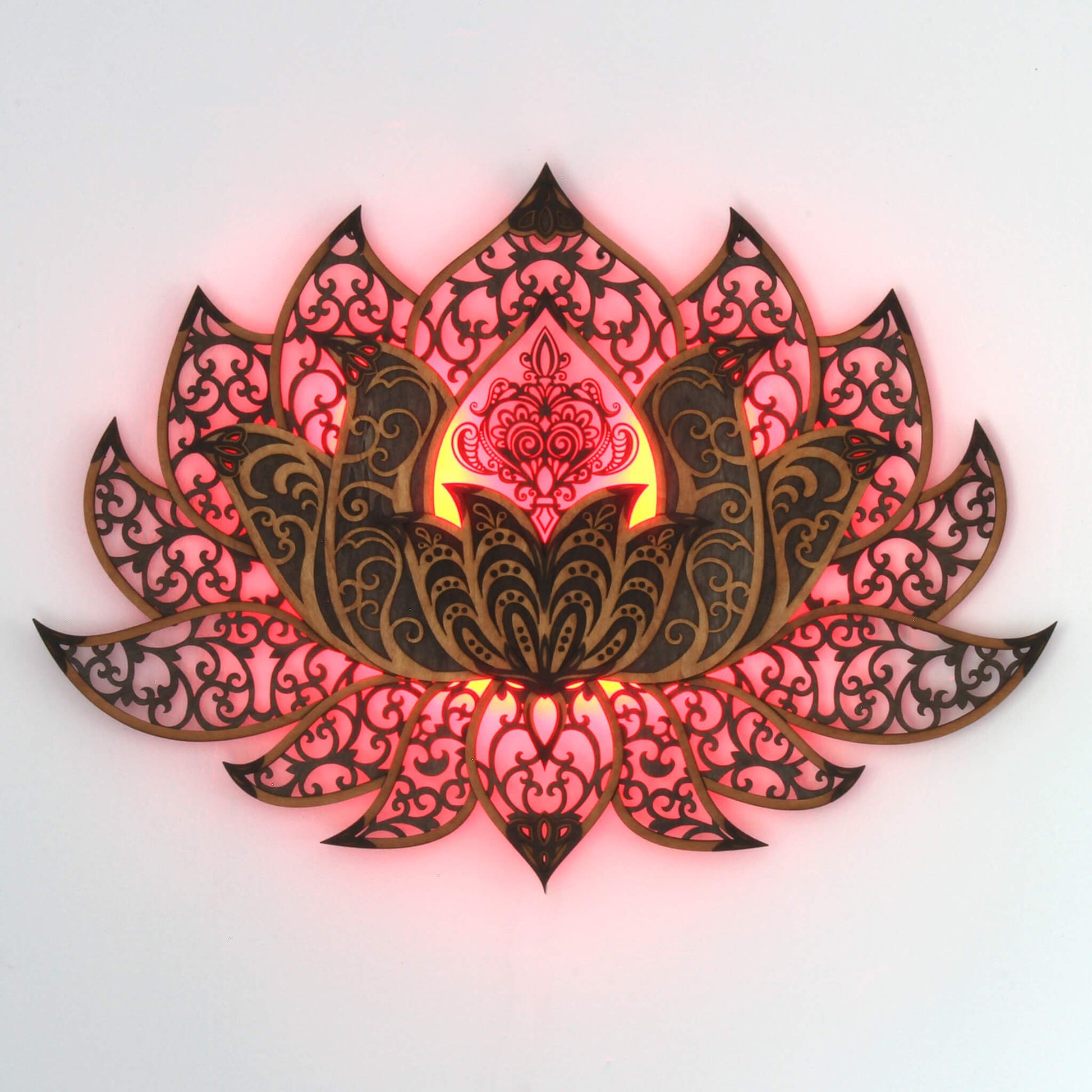Wandbild XXL Lotusblume Orient "Natur" - Nanino Design Onlineshop -