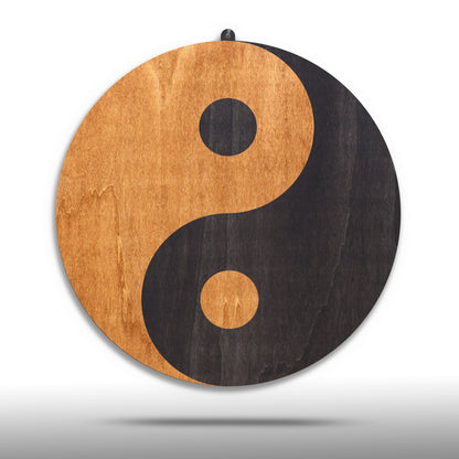 Wandbild "Yin Yang" aus Holz - Nanino Design Onlineshop -